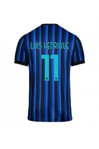 Inter Milan Luis Henrique #11 Jalkapallovaatteet Kotipaita 2025-26 Lyhythihainen